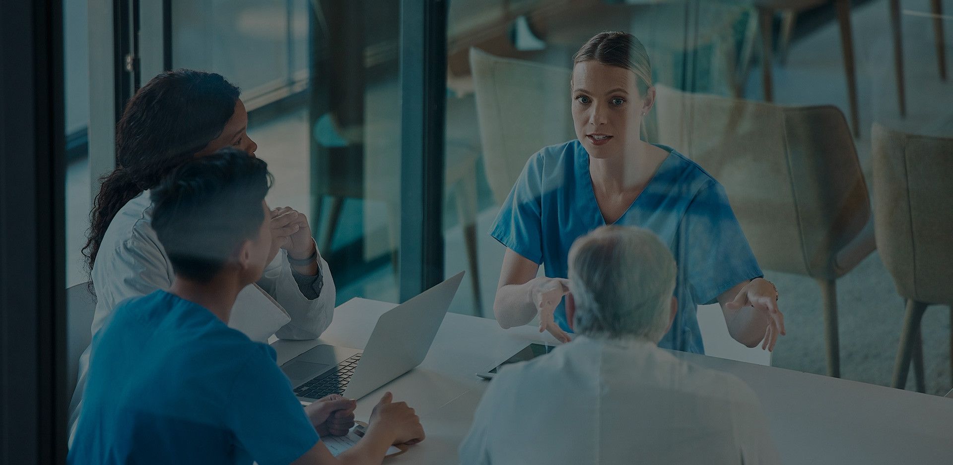 healthcare technology background