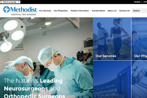 Methodist Hospital Website