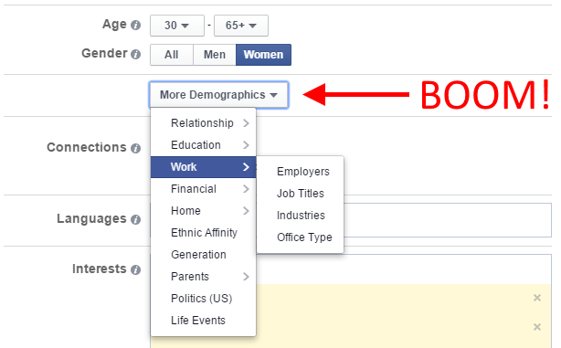 Demographic Targeting