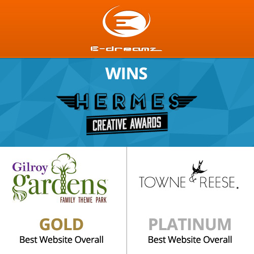 Edreamz wins two Hermes Creative Awards