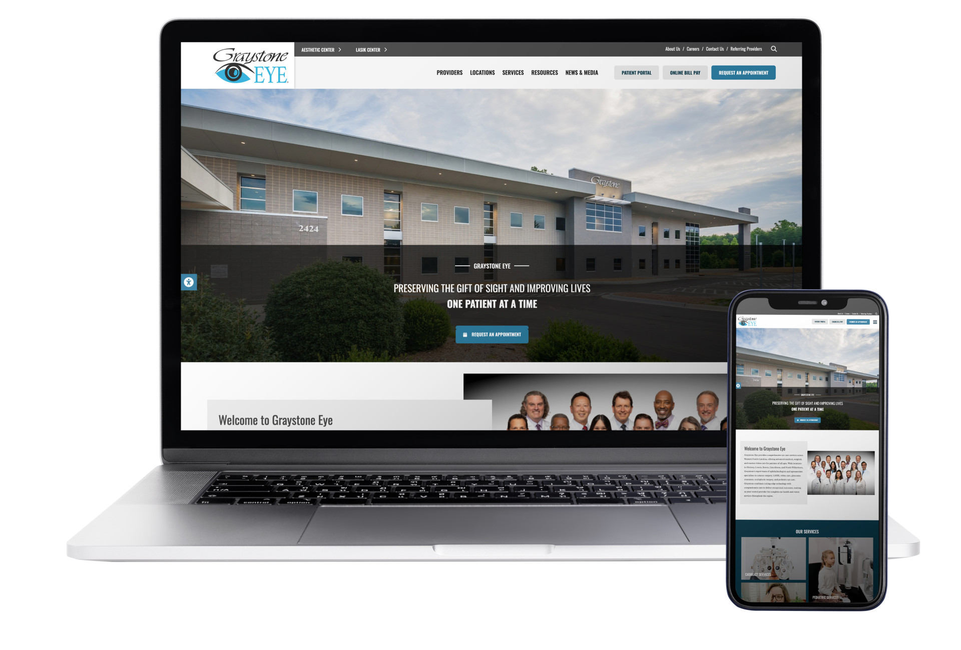 graystone responsive design