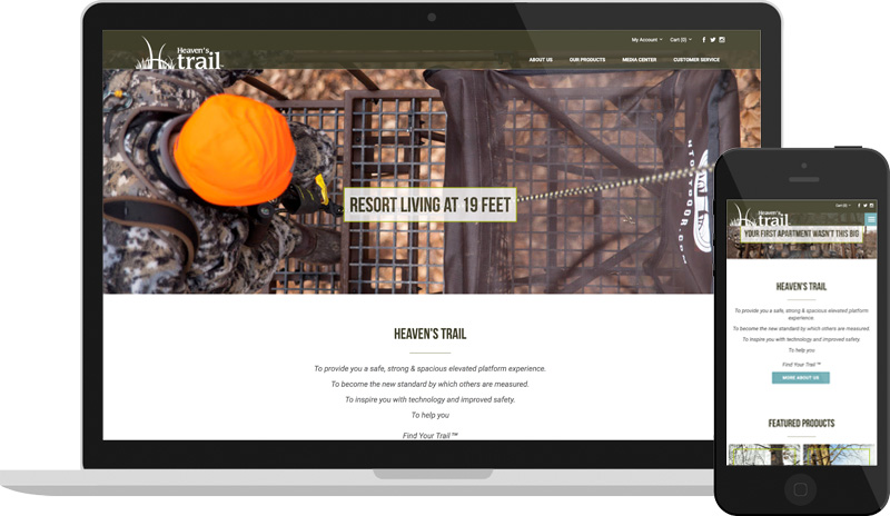 Heaven's Trail Website