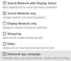 universal app campaign