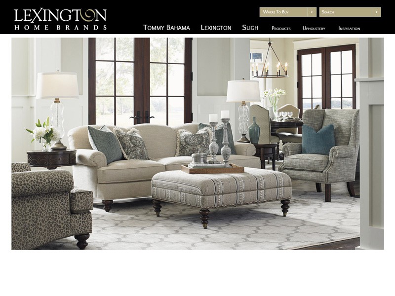Lexington Home Brands Website Upgrade