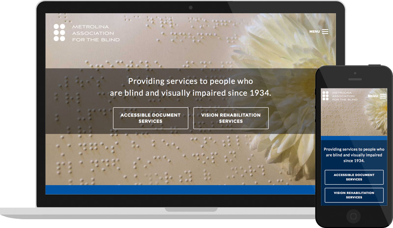 Metrolina Association for the Blind Website